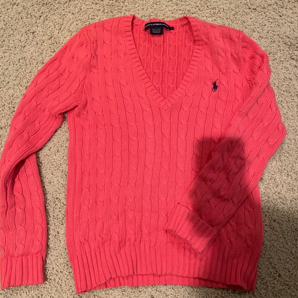 Ralph Lauren women’s v neck sweater